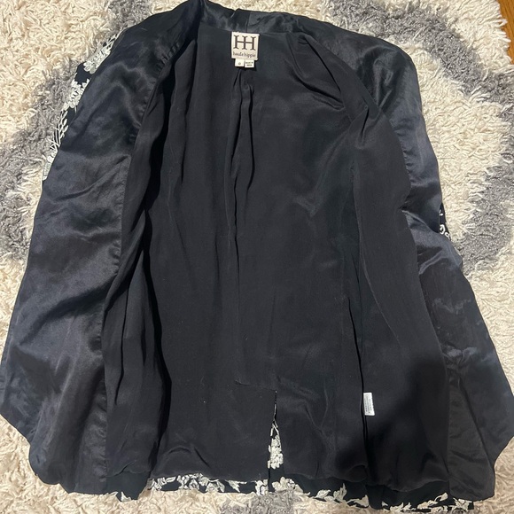 Haute Hippie 100% Silk Blazer Size 0 EUC - Picture 4 of 6